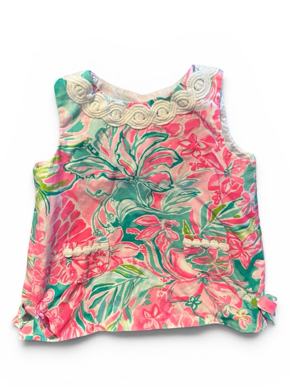 Lily Pulitzer baby Mini Mila shift dress "hot on the scene" GUC 6-12 months